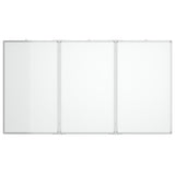 Vidaxl whiteboard magnetisch inklapbaar 120x80x1,7 cm aluminium