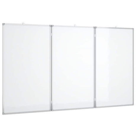 Vidaxx tableau blanc pliant magnétique 120x100x1,7 cm aluminium