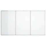 Vidaxx tableau blanc pliant magnétique 120x100x1,7 cm aluminium