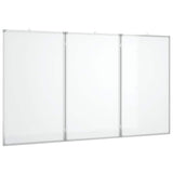 Vidaxx tableau blanc pliant magnétique 150x80x1,7 cm aluminium