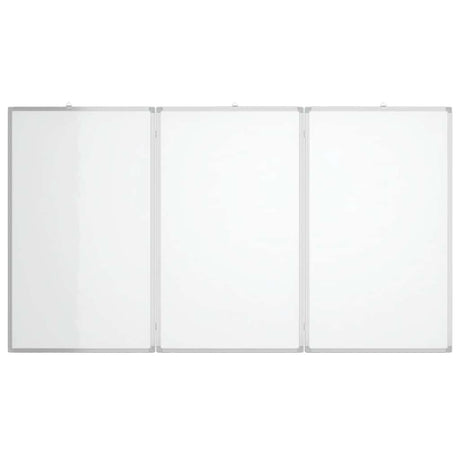 Vidaxx tableau blanc pliant magnétique 150x80x1,7 cm aluminium