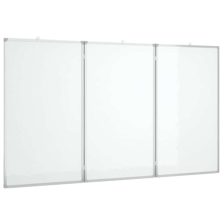 Vidaxx tableau blanc pliant magnétique 150x100x1,7 cm aluminium