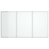 Vidaxx tableau blanc pliant magnétique 150x100x1,7 cm aluminium