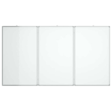 Vidaxx tableau blanc pliant magnétique 150x100x1,7 cm aluminium
