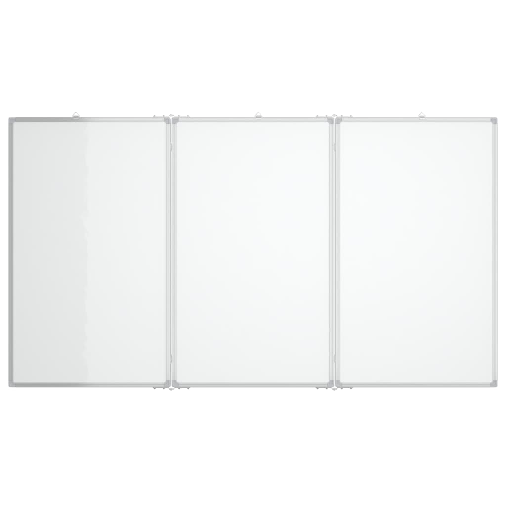 Vidaxl Whiteboard Magnetycznie składane 150x100x1,7 cm aluminium