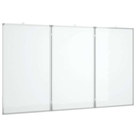 Vidaxx tableau blanc pliant magnétique 180x80x1,7 cm aluminium