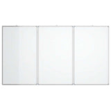 Vidaxx tableau blanc pliant magnétique 180x80x1,7 cm aluminium