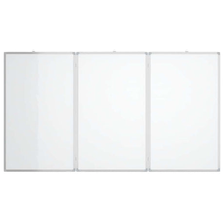 Vidaxx tableau blanc pliant magnétique 180x80x1,7 cm aluminium