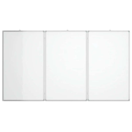Vidaxx tableau blanc pliant magnétique 180x100x1,7 cm aluminium