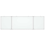 VidaXL Tableau blanc pliant magnétique 160x60x1,7 cm aluminium