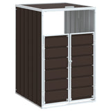 Vidaxx conteneur de rangement pour 1 conteneur 72x81x115 cm acier marron