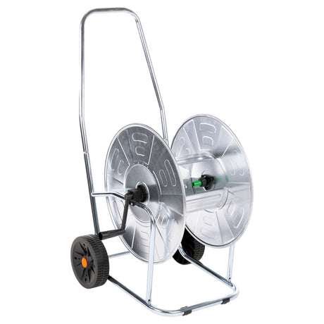 Chariot enrouleur de tuyau Vidaxl pour tuyau 80 m 3 4 en acier