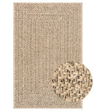 Vidaxl Rug Zizur inni og utenfor 240x340 cm Jute Look