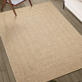 Vidaxl rug zizur bannen an ausserhalb 240x340 cm Jute kuckt