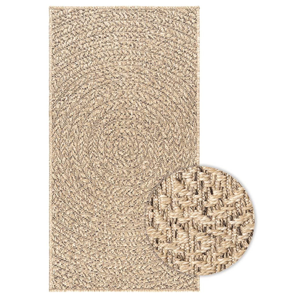 VidaXL tapis zizur intérieur et extérieur 60x110 cm aspect jute