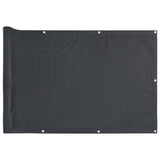 Paravent de balcon Vidaxx 500x75 cm PVC anthracite