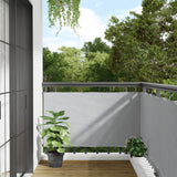 Vidaxl Balkon Bildschirm 500x75 cm PVC Grau