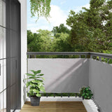 Vidaxx paravent de balcon 500x75 cm PVC gris