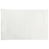 Vidaxx paravent de balcon 400x75 cm PVC blanc
