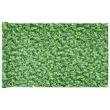 VidaXL paravent de balcon motif végétal 300x75 cm PVC vert