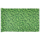 VidaXL paravent de balcon motif végétal 400x75 cm PVC vert
