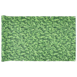 Vidaxl Balcony Screen Plant Pattern 600x75 cm PVC Green