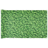 VidaXL paravent de balcon motif végétal 600x75 cm PVC vert