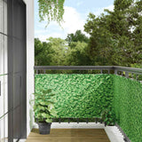VidaXL paravent de balcon motif végétal 700x75 cm PVC vert