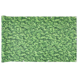 Vidaxl balkonscherm plantpatroon 800x75 cm pvc groen