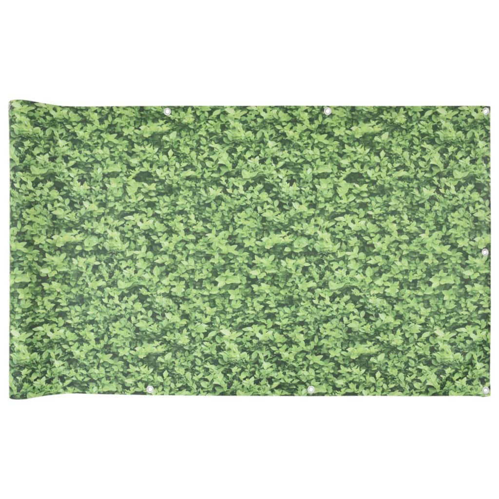 Vidaxl Plant Pattern Plante Match 1000x75 cm PVC Green