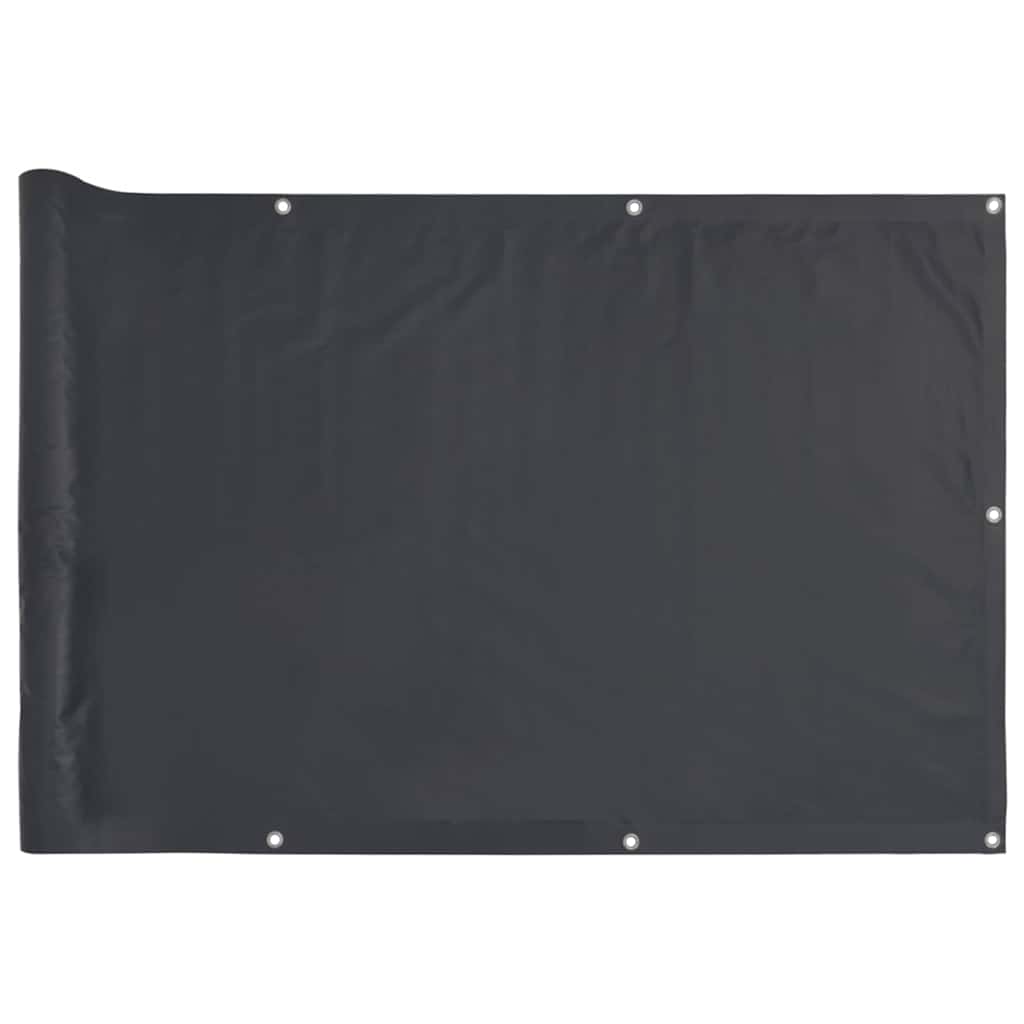 Paravent de balcon Vidaxx 300x90 cm PVC anthracite
