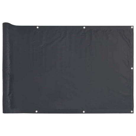Paravent de balcon Vidaxx 300x90 cm PVC anthracite