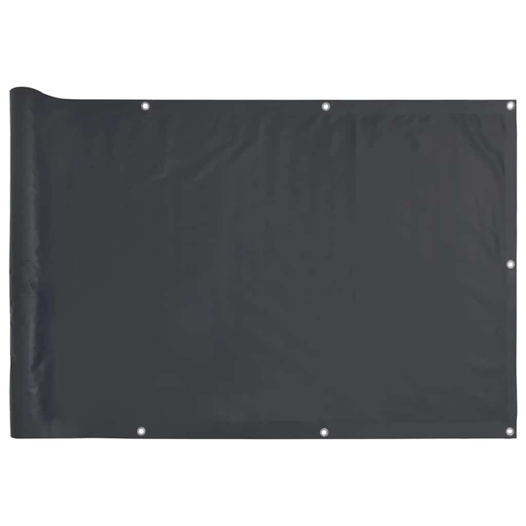 Paravent de balcon Vidaxx 400x90 cm PVC anthracite
