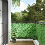 VidaXL paravent de balcon motif végétal 700x90 cm PVC vert