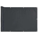 Paravent de balcon Vidaxx 300x120 cm PVC anthracite