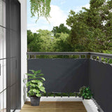 Paravent de balcon Vidaxx 300x120 cm PVC anthracite