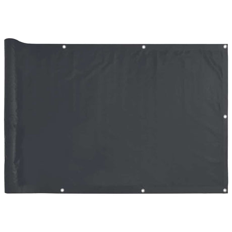Paravent de balcon Vidaxx 500x120 cm PVC anthracite