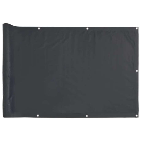 Paravent de balcon Vidaxx 600x120 cm PVC anthracite