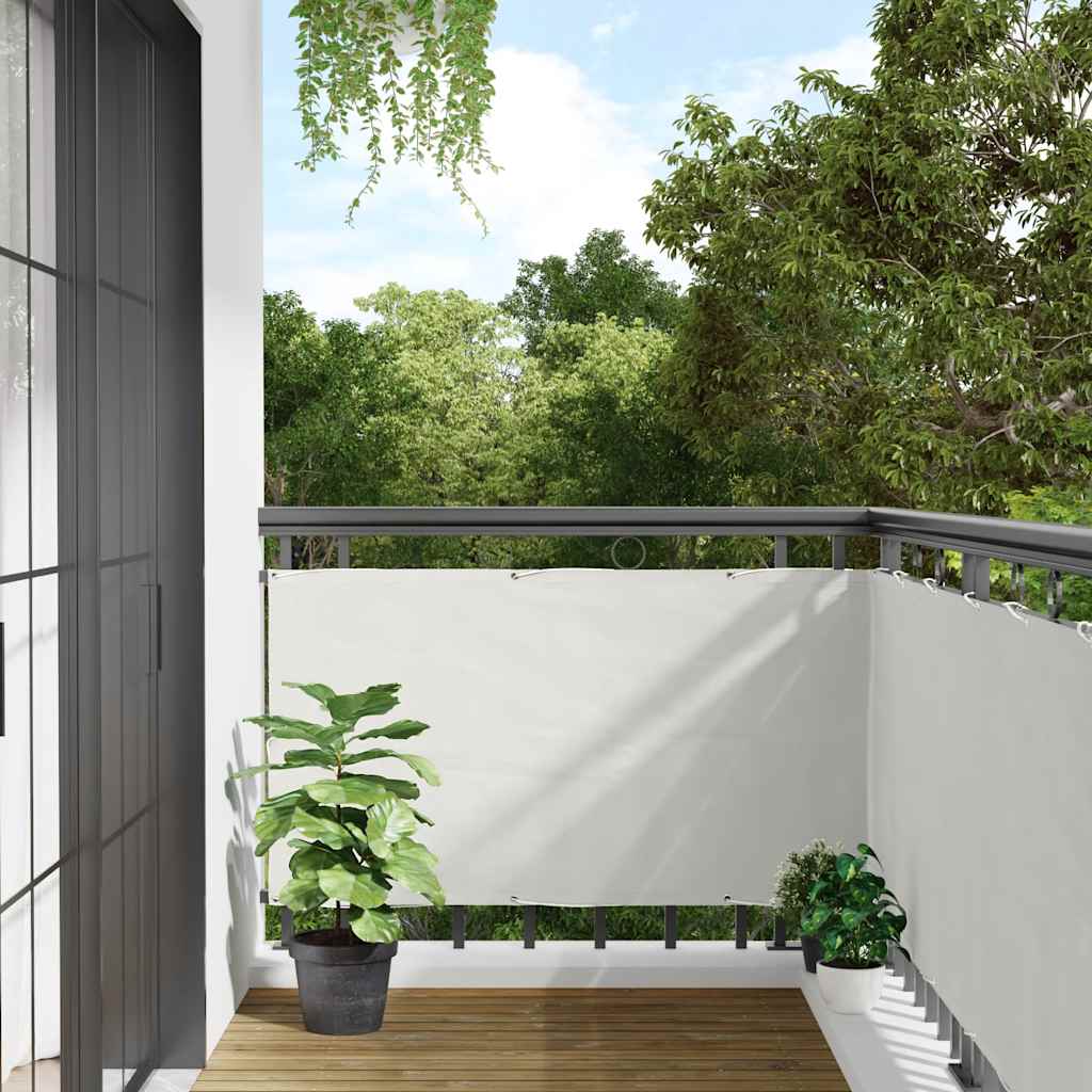 Vidaxx paravent de balcon 300x120 cm PVC blanc