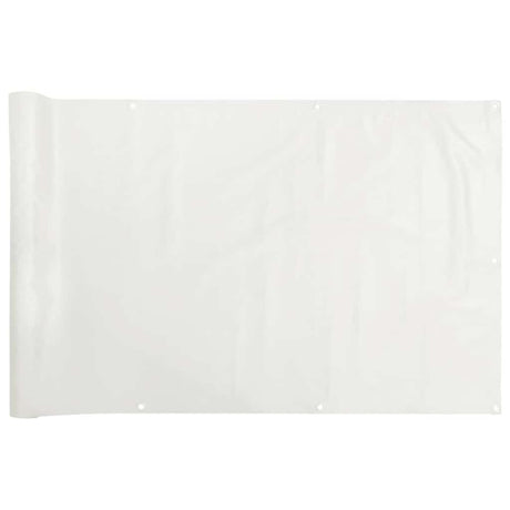 Vidaxx paravent de balcon 600x120 cm PVC blanc