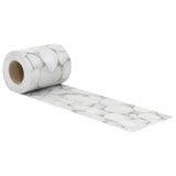 Vidaxxl paravent de jardin motif gravier en marbre 35x0,19 m PVC gris