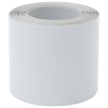 Vidaxxl écrans de jardin 10 pcs 252,5x19 m PVC gris clair