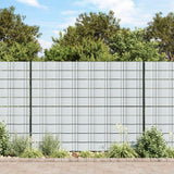 Vidaxxl écrans de jardin 10 pcs 252,5x19 m PVC gris clair