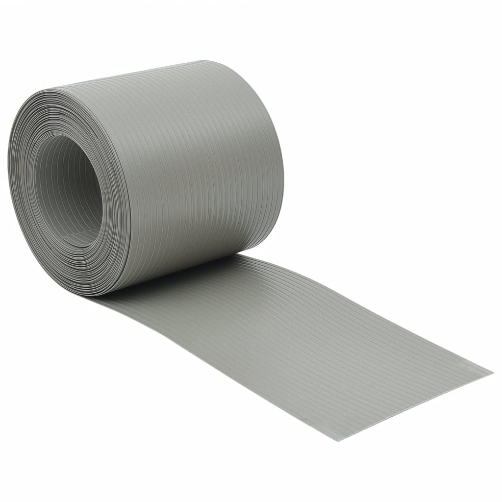 Vidaxxl écrans de jardin 10 pcs 252,5x19 m PVC gris pierre