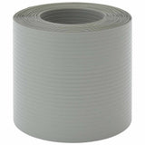 Vidaxxl écrans de jardin 10 pcs 252,5x19 m PVC gris pierre