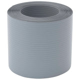 Vidaxxl écrans de jardin 10 pcs 252,5x19 m PVC gris