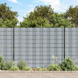Vidaxxl écrans de jardin 10 pcs 252,5x19 m PVC gris