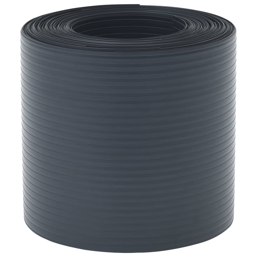 Vidaxxl écrans de jardin 10 pcs 252,5x19 m PVC noir