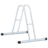 Vidaxl Bicycle Stand for 1 Bicycle frittliggende galvanisert stål