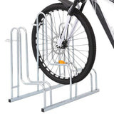 Support à vélo VidaXL pour 3 vélos, acier galvanisé autoportant